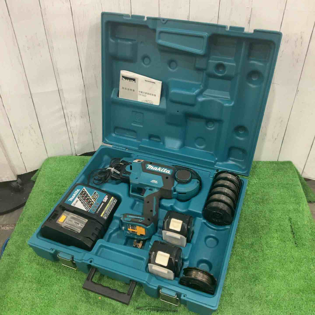 ★マキタ(makita) コードレス鉄筋結束機 リバータイア TR180DRGX【川口店】