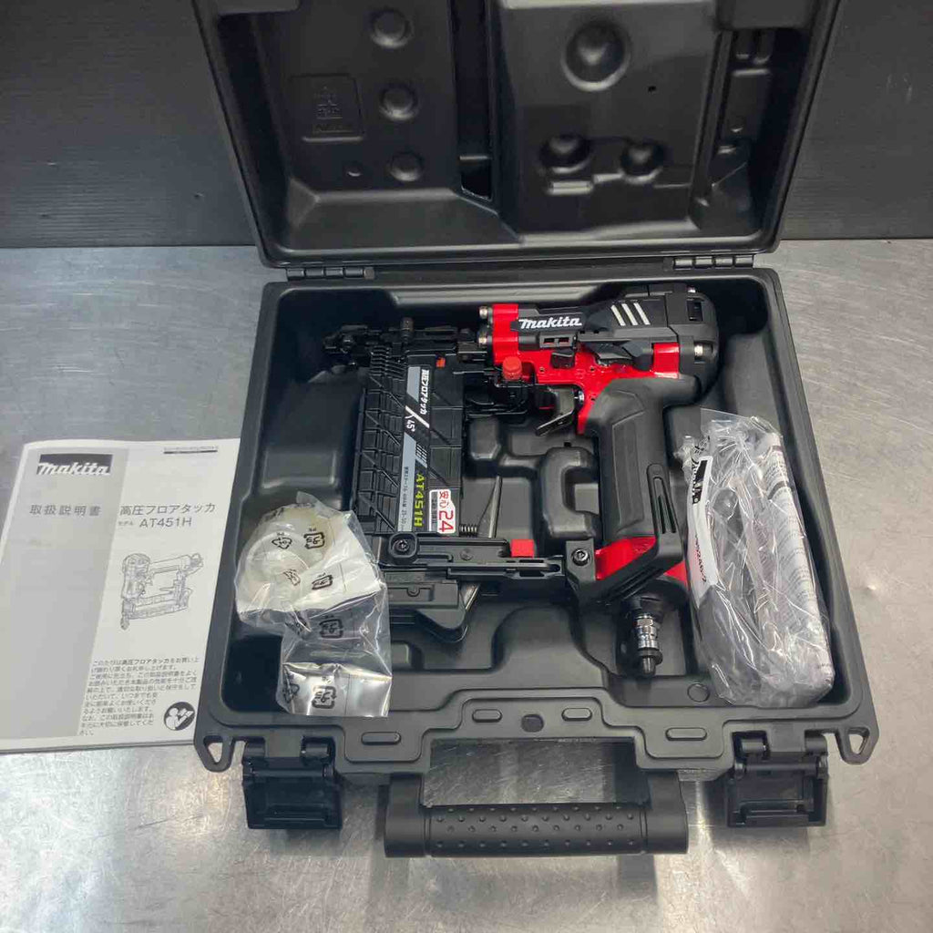 【中古品】★マキタ(makita) 高圧フロアタッカ AT451H【東大和店】 未使用(店頭展示品)】☆マキタ(makita) 高圧フロアタッカ AT451H【東大