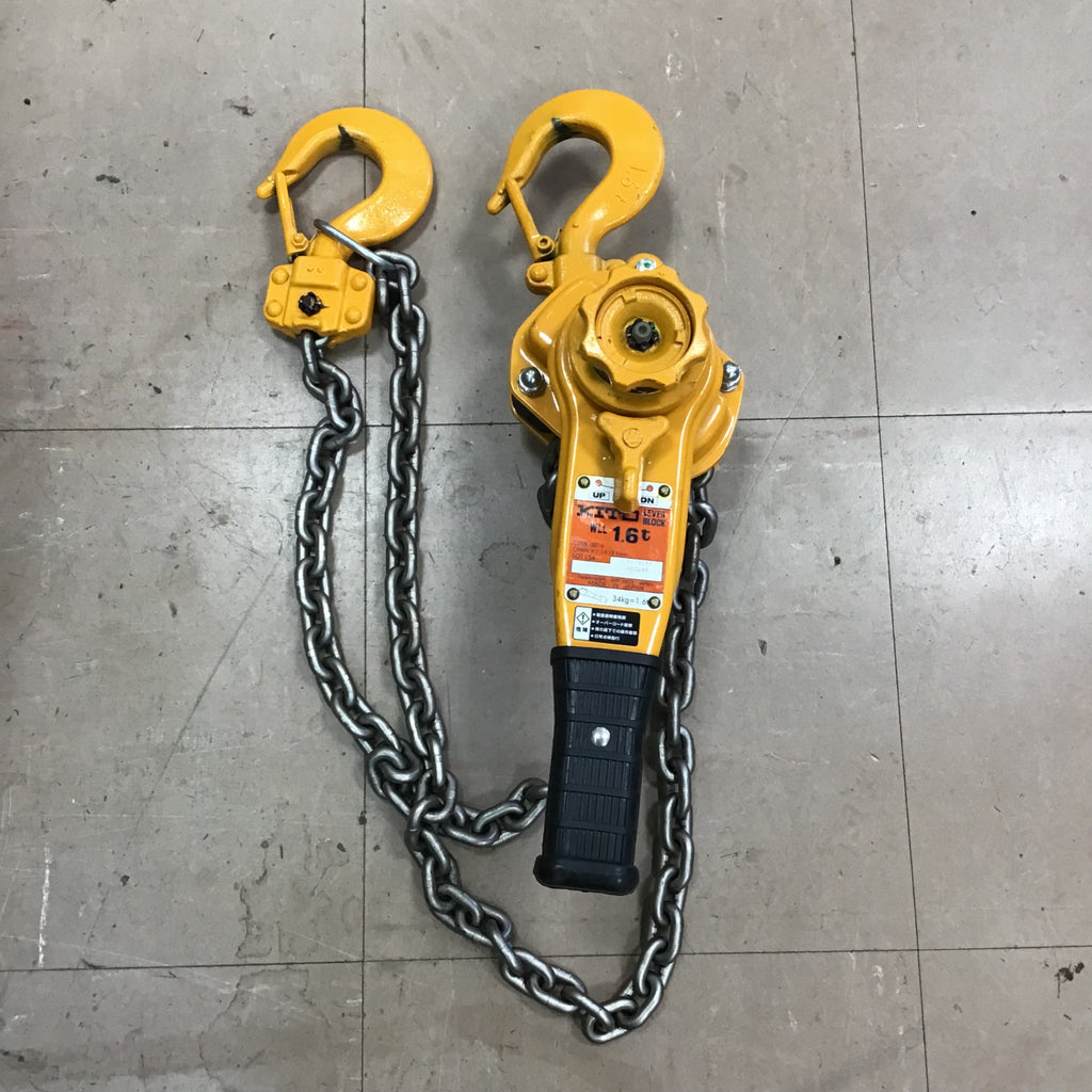 ☆キトー(KITO) レバーブロック LB016【草加店】 – アクトツール