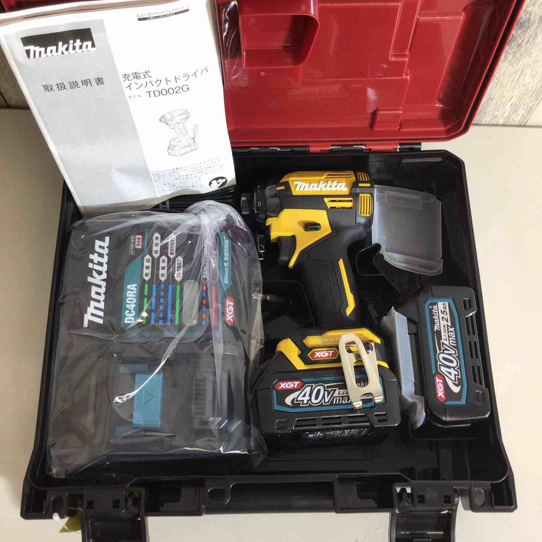 ★マキタ(makita) コードレスインパクトドライバー TD002GDXFY イエロー【戸田店】