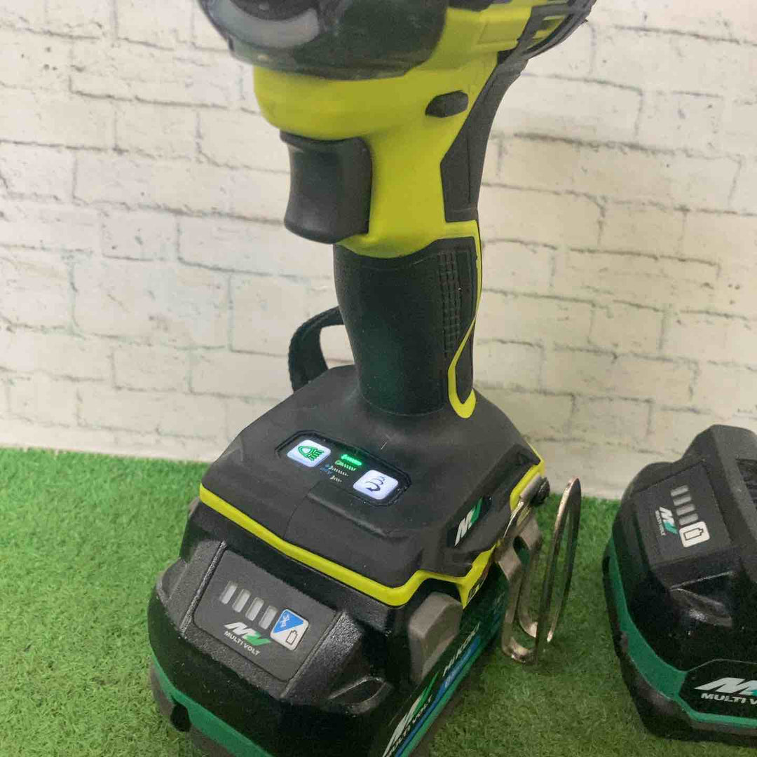 ★ハイコーキ(HIKOKI ※旧:日立工機) コードレスインパクトドライバ スパイダーイエロー WH36DD(2XHYSZ)【町田店】