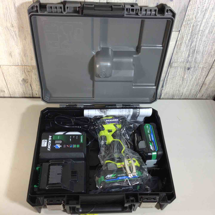 ★ハイコーキ(HIKOKI ※旧:日立工機) コードレスインパクトドライバ スパイダーイエロー WH36DD(2XHYSZ)【戸田店】