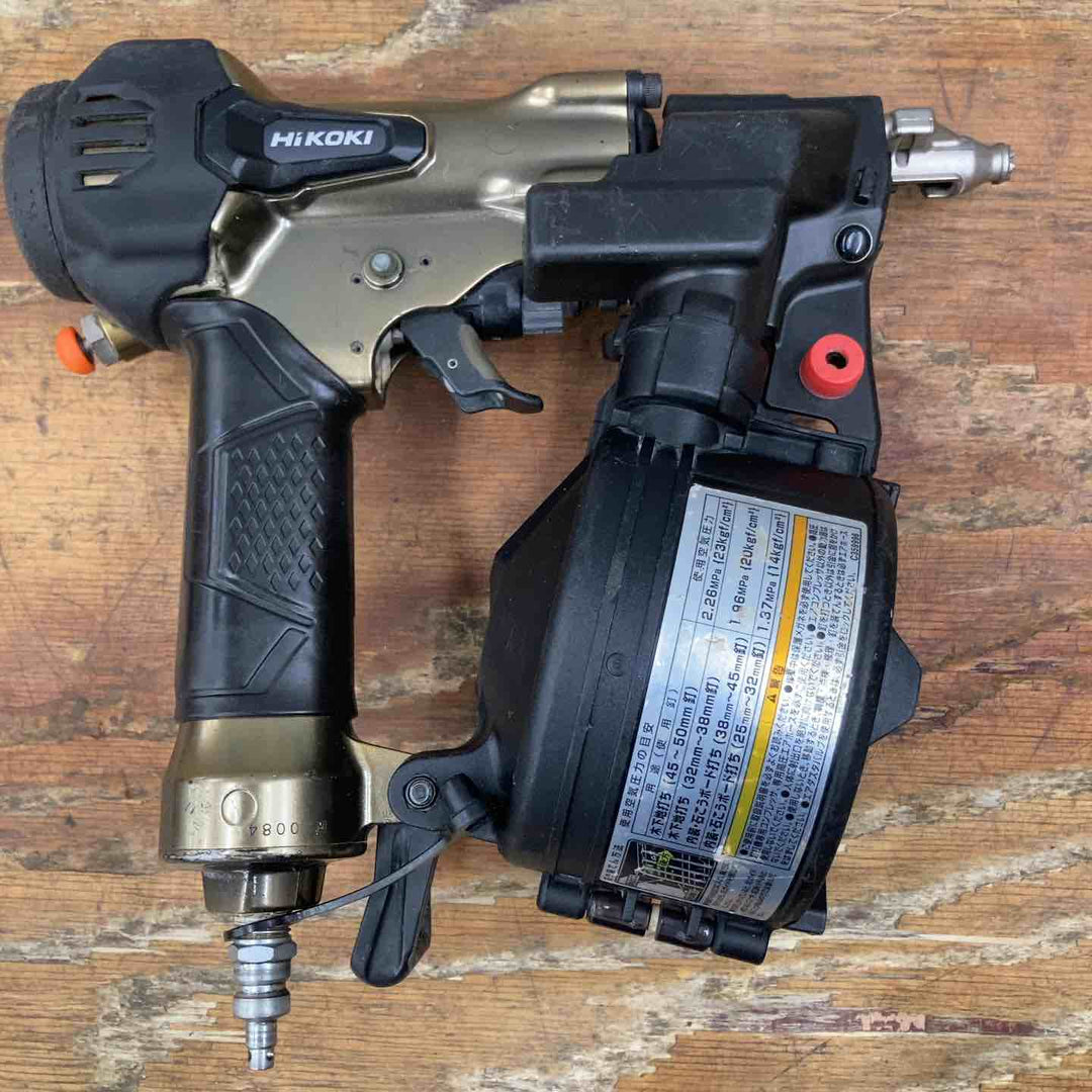 ★ハイコーキ(HIKOKI ※旧:日立工機) 高圧エア釘打ち機 NV50H2【柏店】