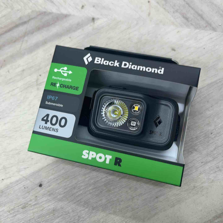 Black Diamond スポット400-R グラファイト コンパクト 充電式 【越谷店】