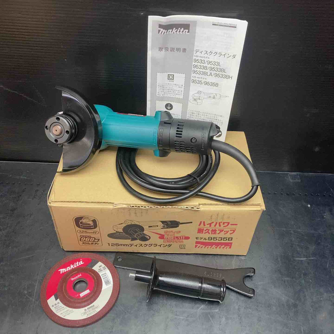 【未使用品】マキタ(makita) 125mm ディスクグラインダ 9535B【川越店】