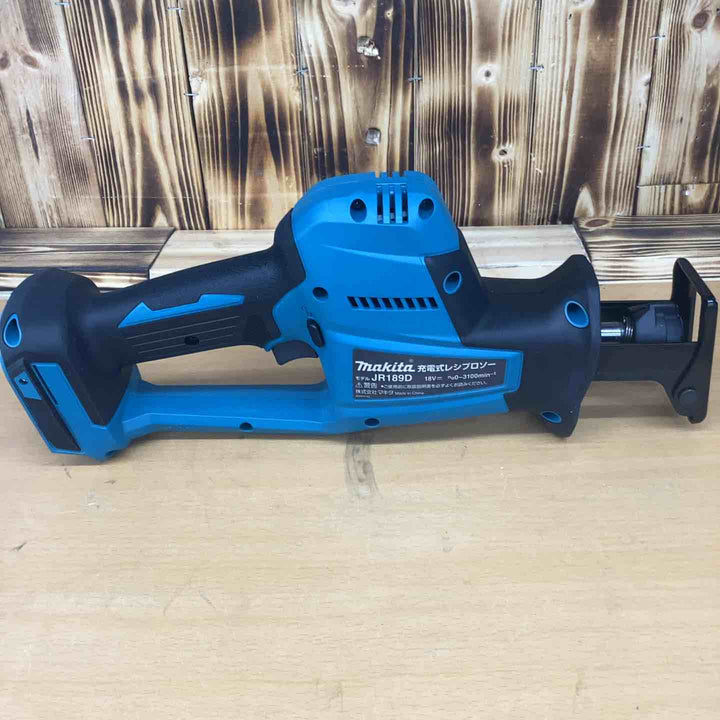 マキタ(makita) コードレスレシプロソー JR189DZ 軽量 コンパクト ハイパワー ブラシレス 金属管 木材 高速切断 解体作業 配管切断 枝 釘 DIY【越谷店】