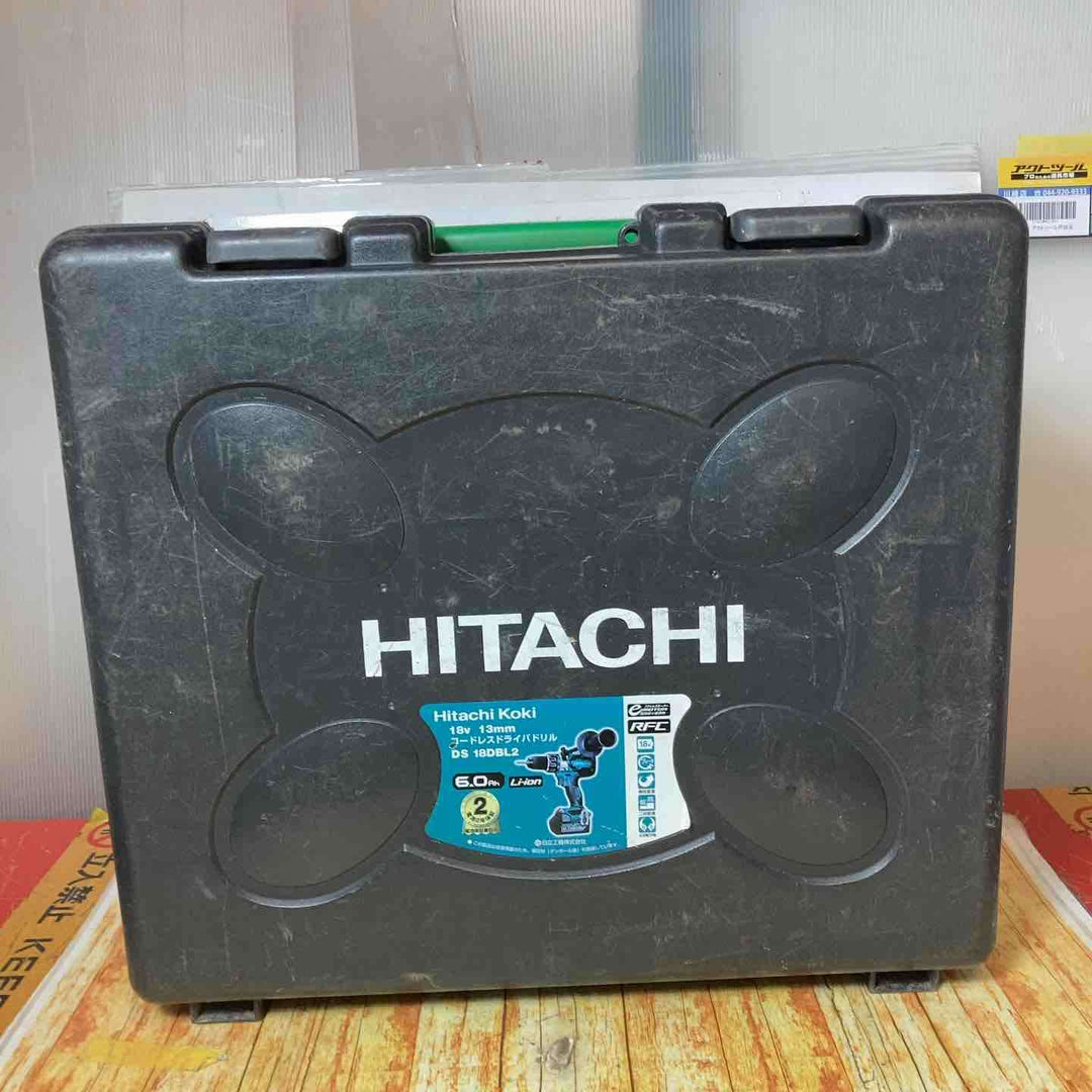 ★ハイコーキ(HIKOKI ※旧:日立工機) コードレスドリルドライバー DS18DBL2(2LXPK)【川崎店】