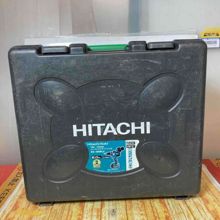 ★ハイコーキ(HIKOKI ※旧:日立工機) コードレスドリルドライバー DS18DBL2(2LXPK)【川崎店】