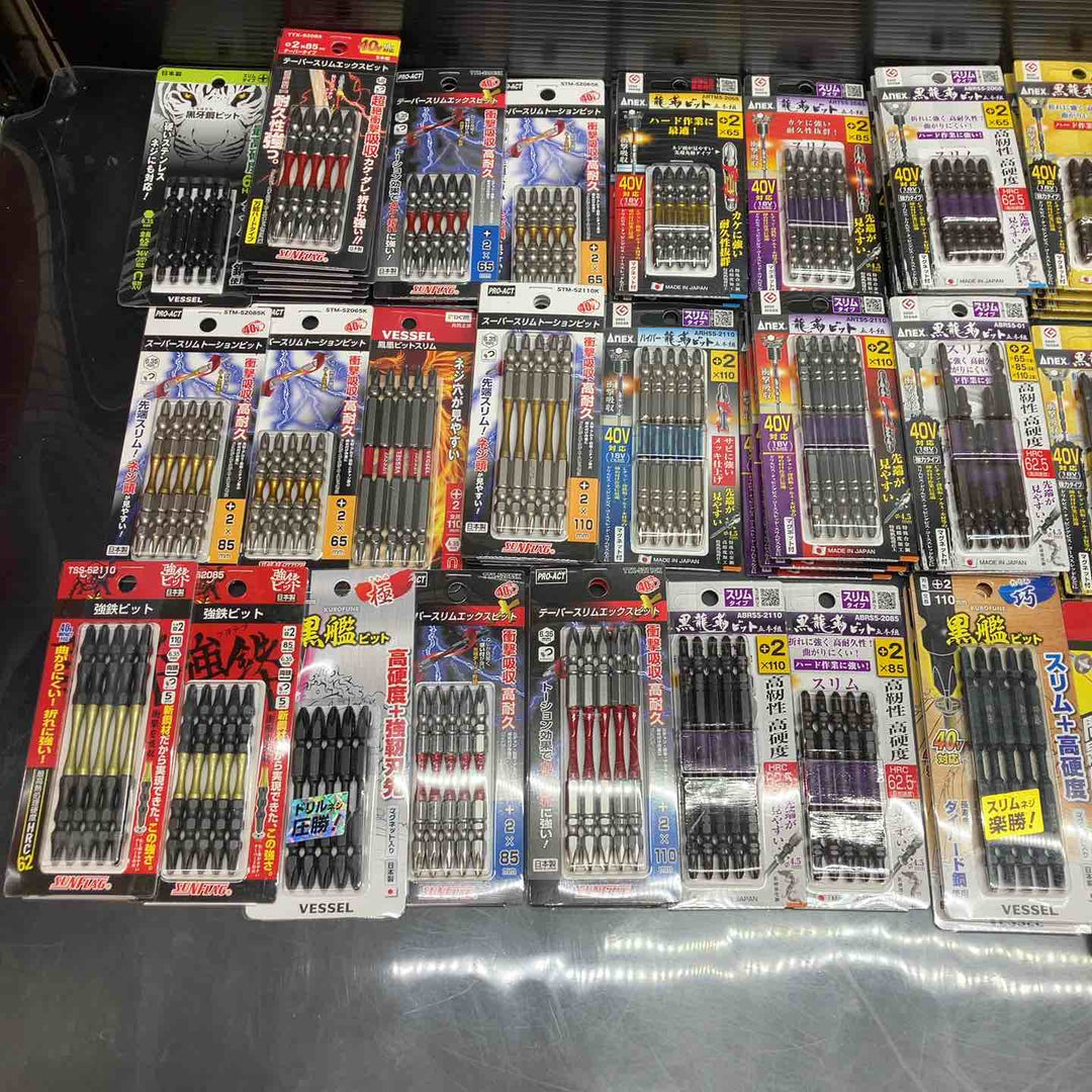 ▼ビット5本入り×100個まとめ売り！ANEX アネックス 龍靭 VESSEL ベッセル サキスボ等♪ +インパクト用【川越店】