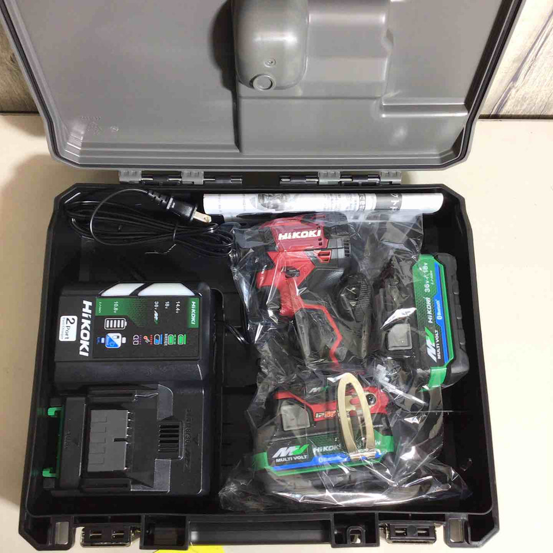 ★ハイコーキ(HIKOKI ※旧:日立工機) コードレスインパクトドライバ スコーピオンレッド WH36DD(2XHRSZ)【戸田店】