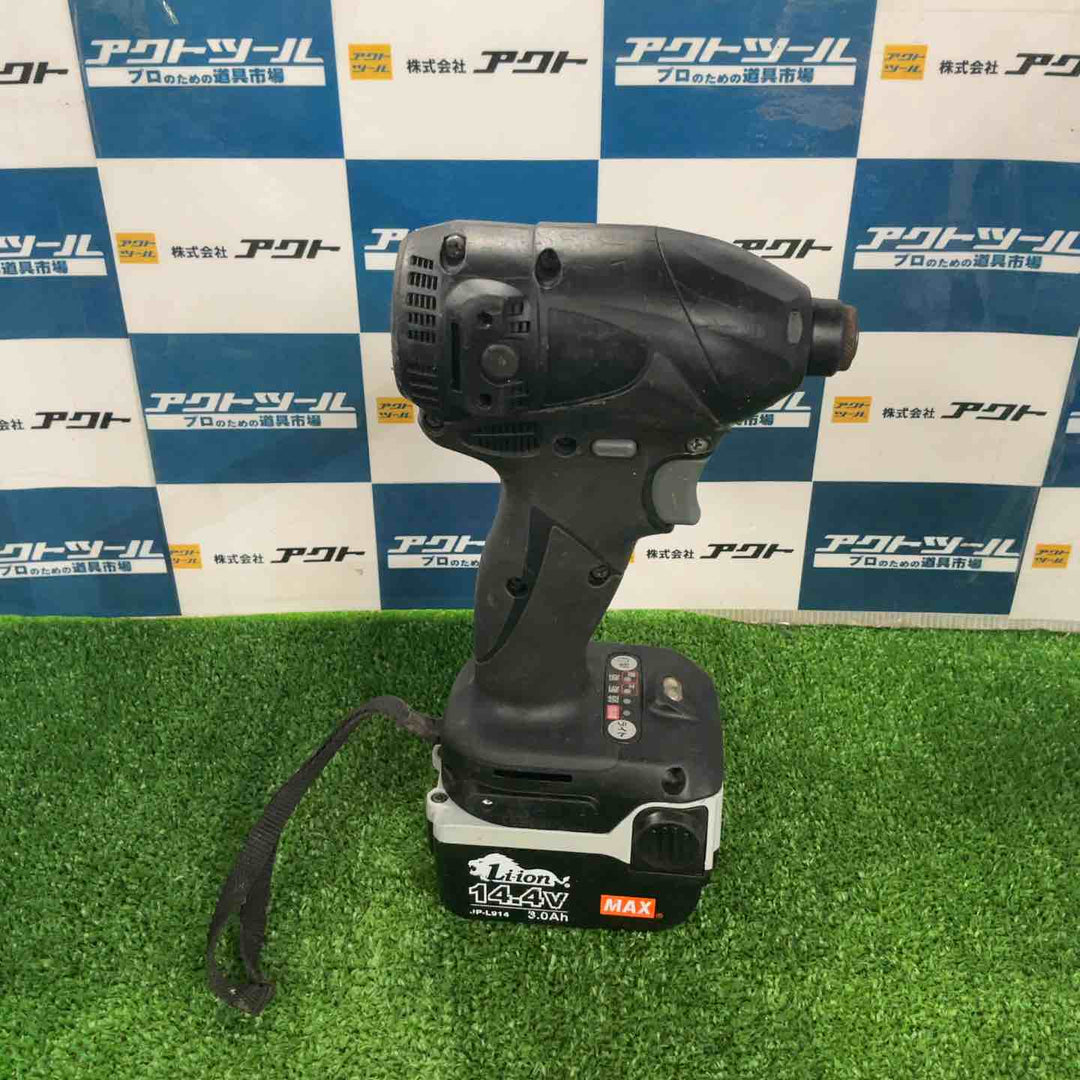 ◇マックス(MAX) コードレスインパクトドライバ PJ-ID144-B2C(K) ブラック【草加店】