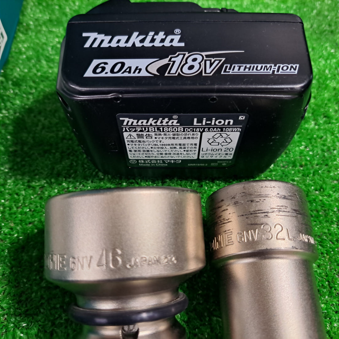 【美品】マキタ/makita 18V コードレスインパクトレンチ TW1001DRGX 角ドライブ19mm【岩槻店】