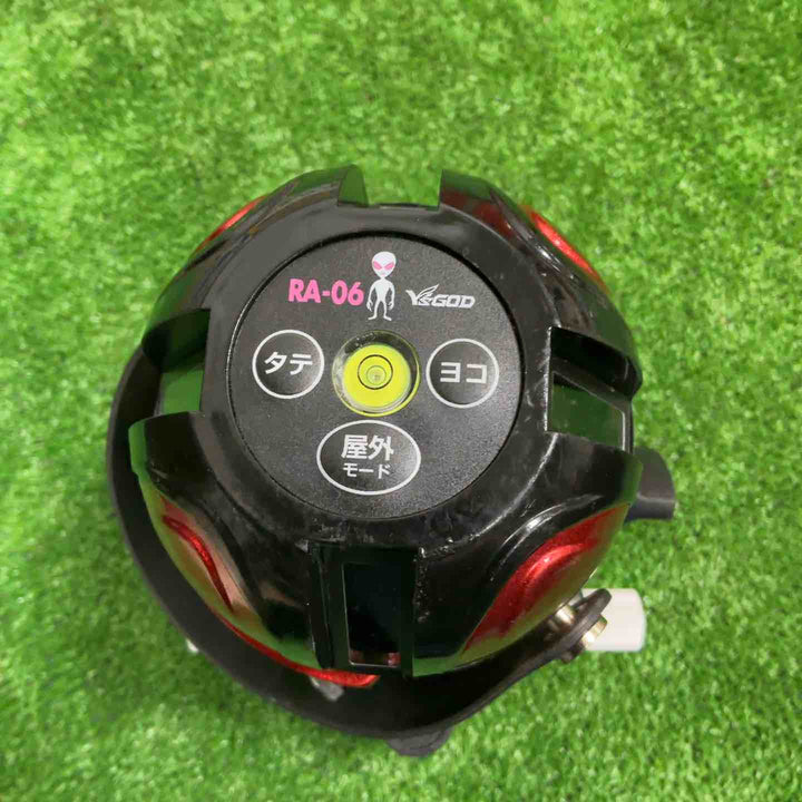 ◇山真製鋸(YAMASHIN) レッドエイリアン レーザー墨出し機 RA-06【草加店】