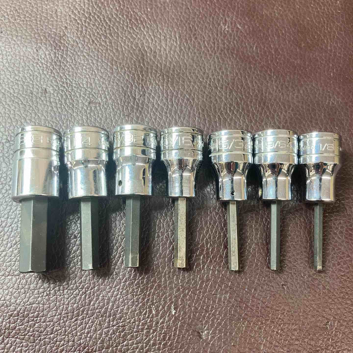 【中古品】 スナップオン(Snap-on) 3/8インチ ヘックスビットソケットセット 7個セット FA4A～FA12A 【東大和店】