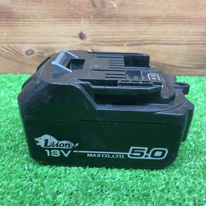 【中古品】 マックス/MAX リチウムイオンバッテリー 18V/5.0Ah JP-L91850A 【鴻巣店】