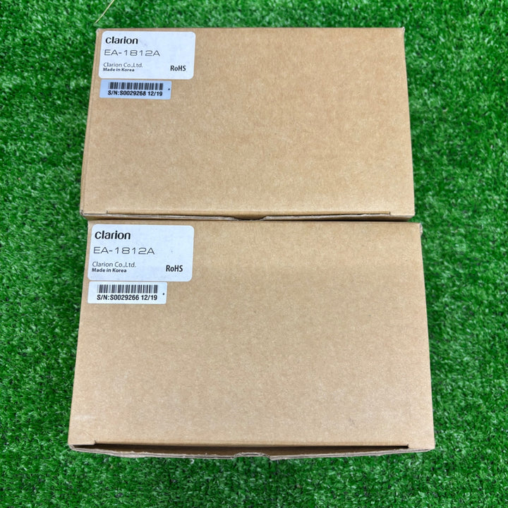 【未使用品】クラリオン カメラ電源分配BOX  EA-1812A　2個【電材館越谷店】