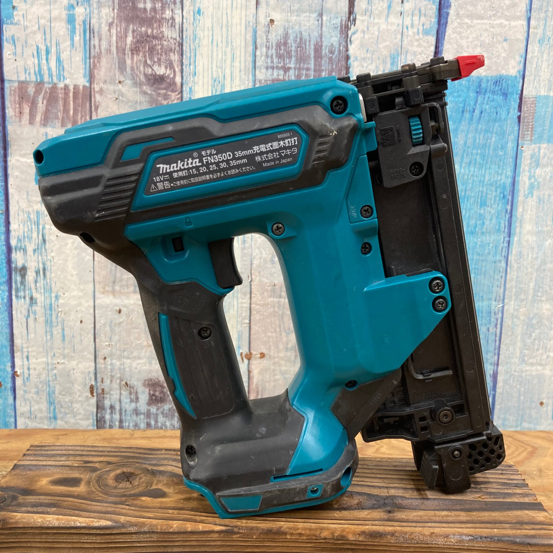 ★マキタ(makita) 18Vコードレスフィニッシュネイラ FN350DZK 本体+ケースセット【柏店】