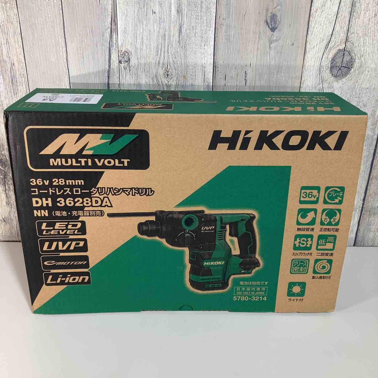 ☆ハイコーキ(HIKOKI ※旧:日立工機) コードレスハンマドリル DH3628DA