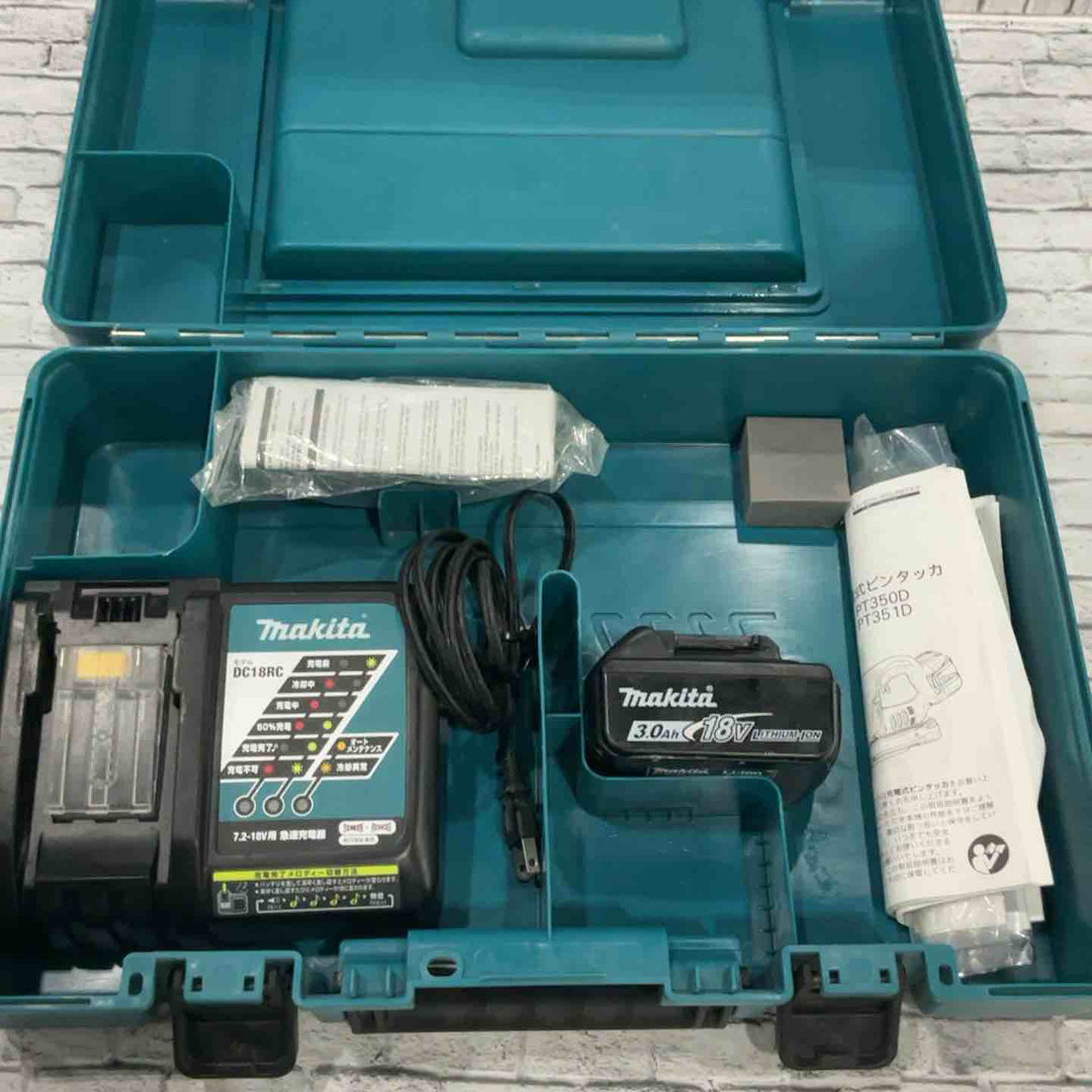 ★マキタ(makita) コードレスピンネイラ PT351DRF【川口店】