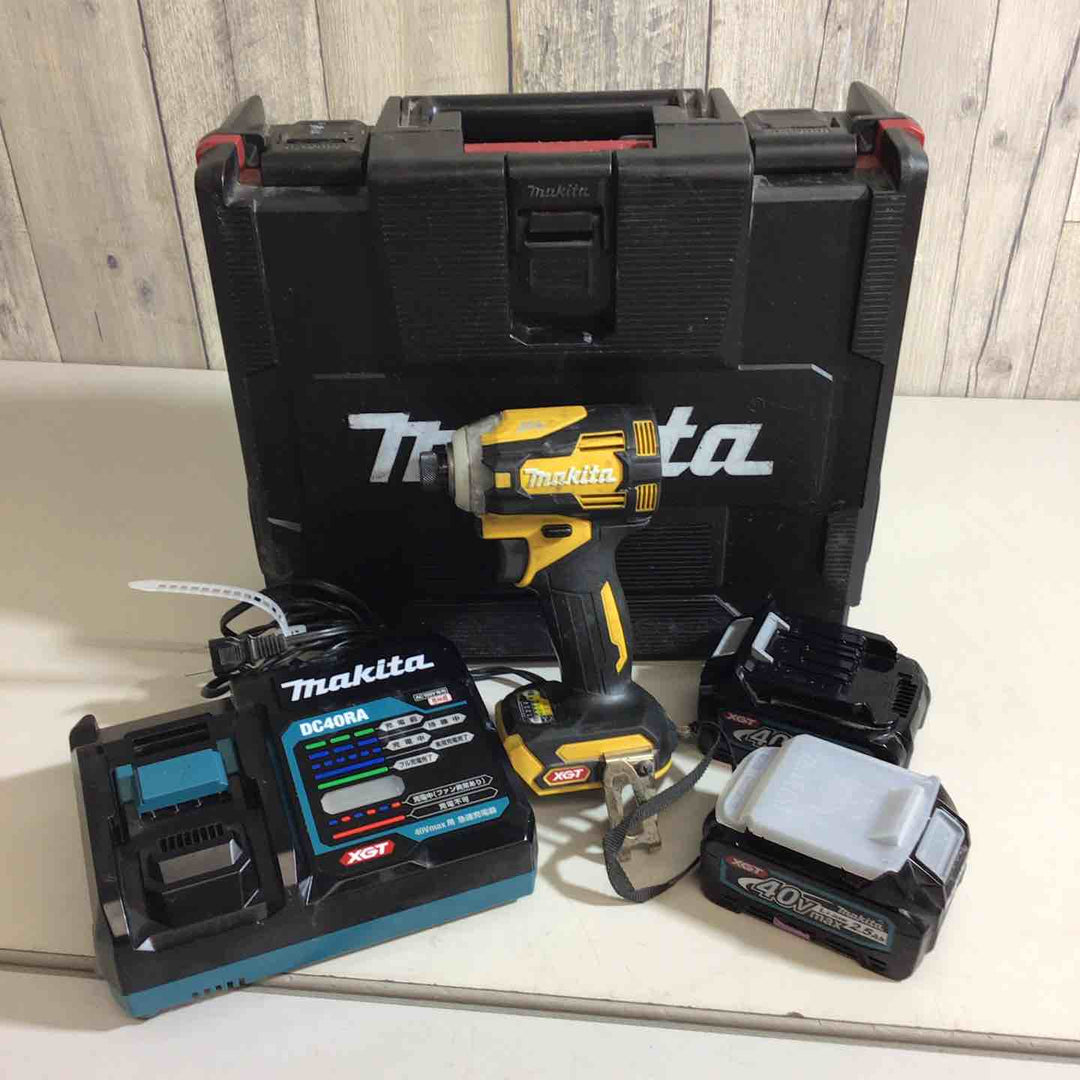 【中古品】★マキタ(makita) 40V コードレスインパクトドライバー TD001GDXFY 【戸田店】