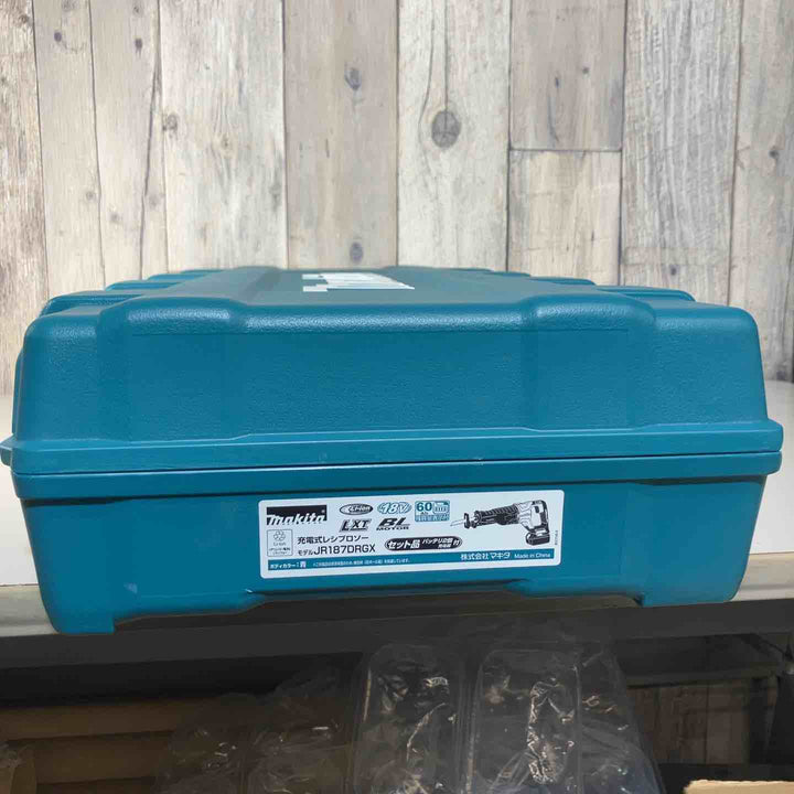 ★マキタ(makita)18V コードレスレシプロソー JR187DRGX 純正バッテリー2個付【戸田店】