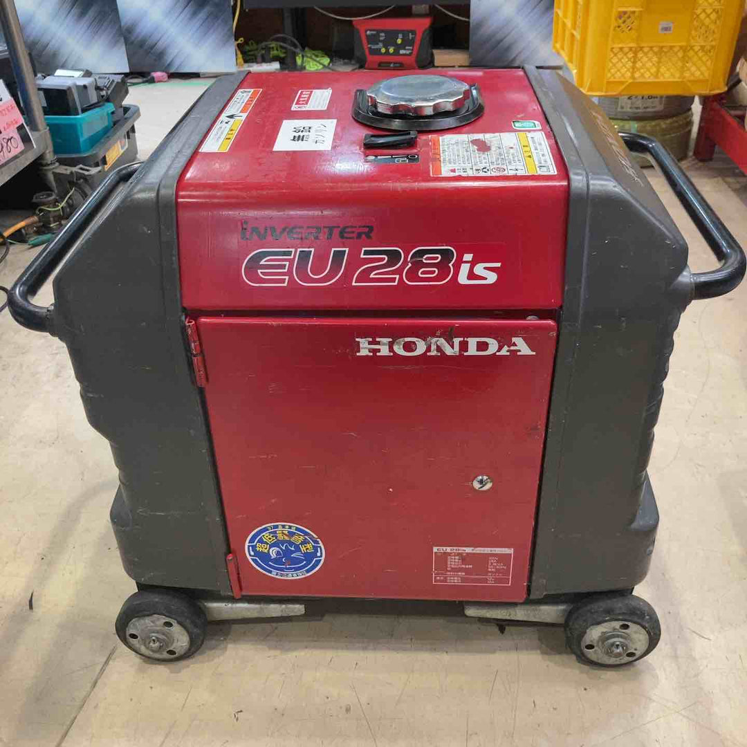 【店頭受取り限定】★ホンダ(HONDA) インバーター発電機 EU28iS_車輪あり【町田店】