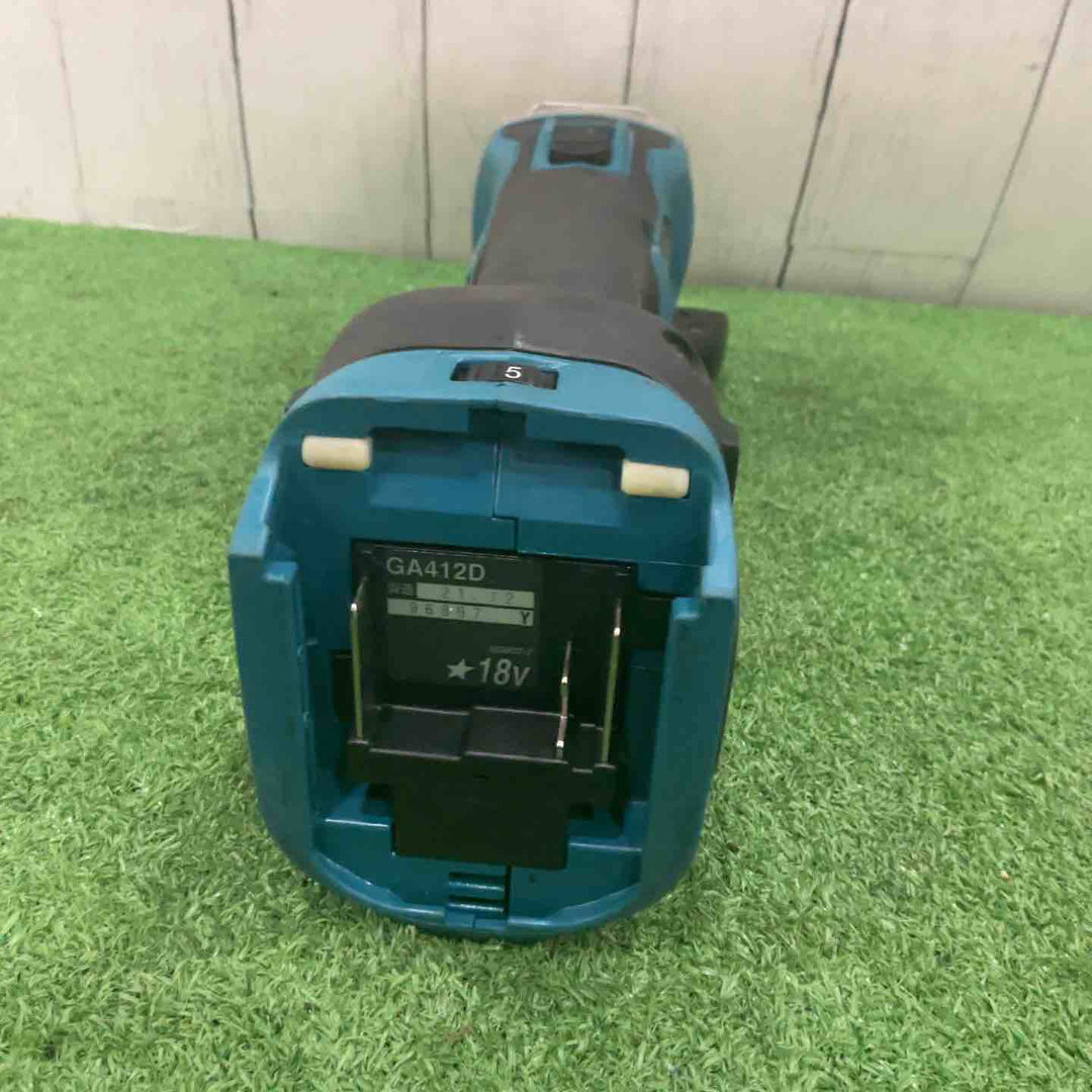 ★マキタ(makita) 100mmコードレスディスクグラインダ GA412DZ【草加店】