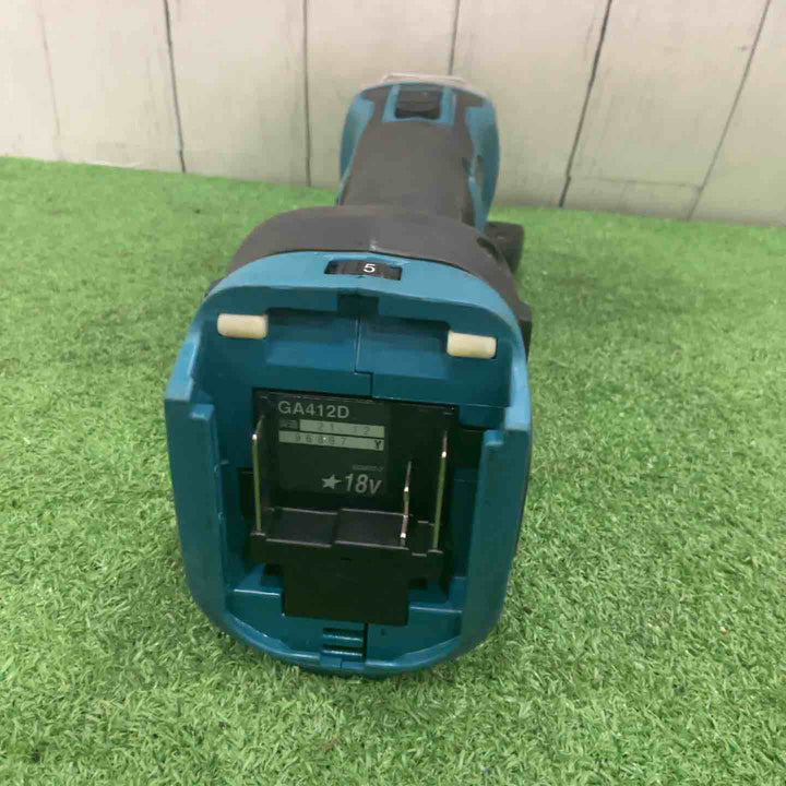 ★マキタ(makita) 100mmコードレスディスクグラインダ GA412DZ【草加店】