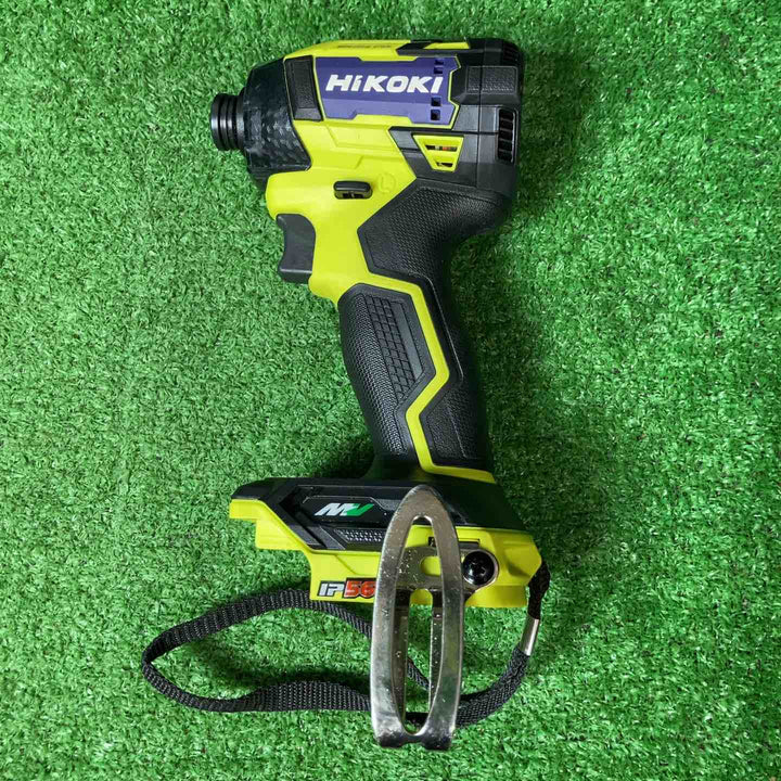【美品】★ハイコーキ(HIKOKI ※旧:日立工機) コードレスインパクトドライバ スパイダーイエロー WH36DD(2XHYSZ)【岩槻店】