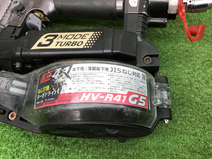 ★マックス(MAX) 高圧エアネジ打ち機 HV-R41G5-R【富山店】●C