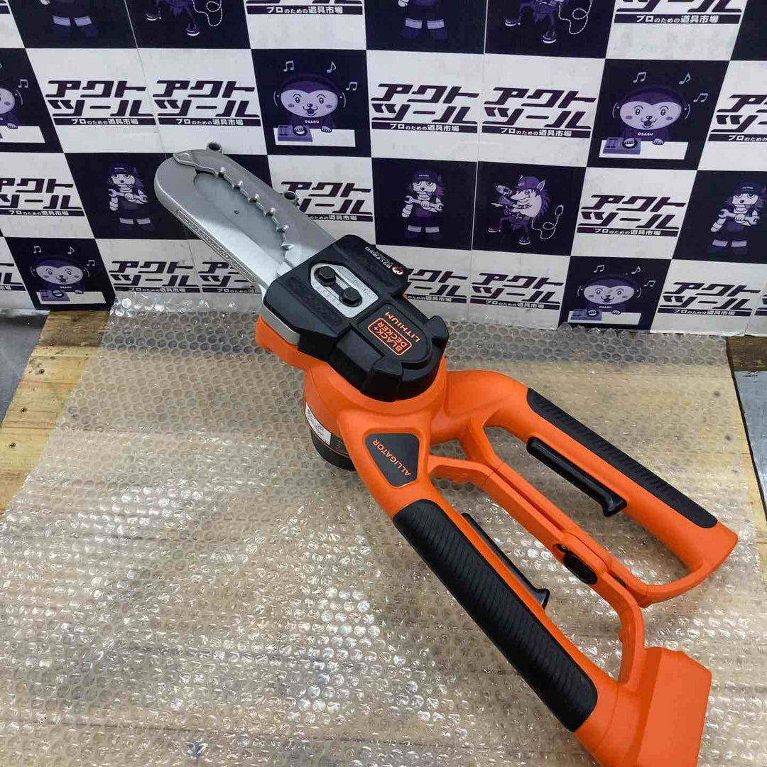 ◇BLACK+DECKER コードレスハサミ型チェーンソー LLP18N【所沢店】