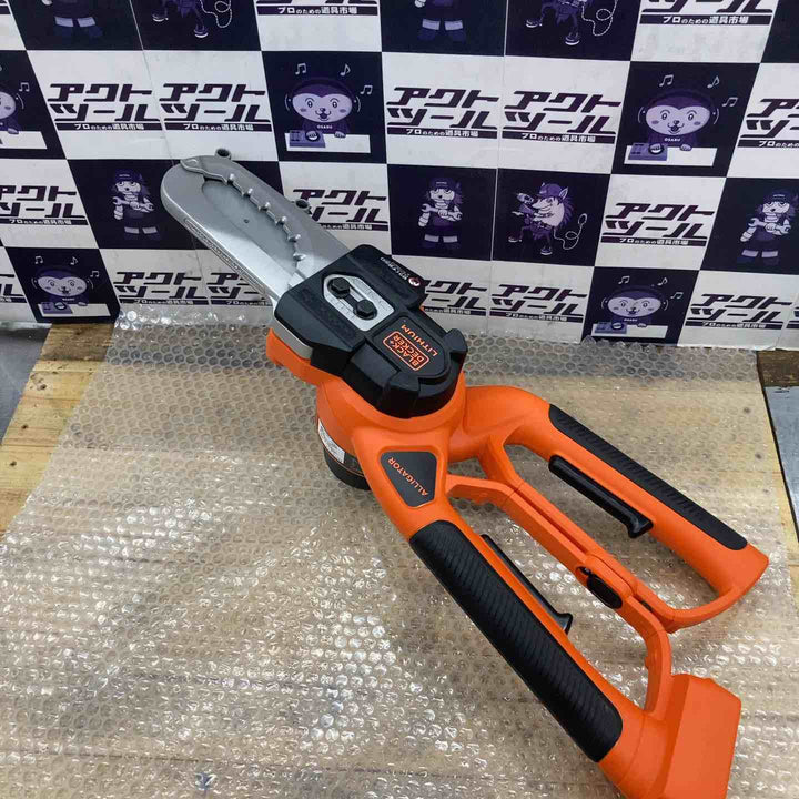 ◇BLACK+DECKER コードレスハサミ型チェーンソー LLP18N【所沢店】