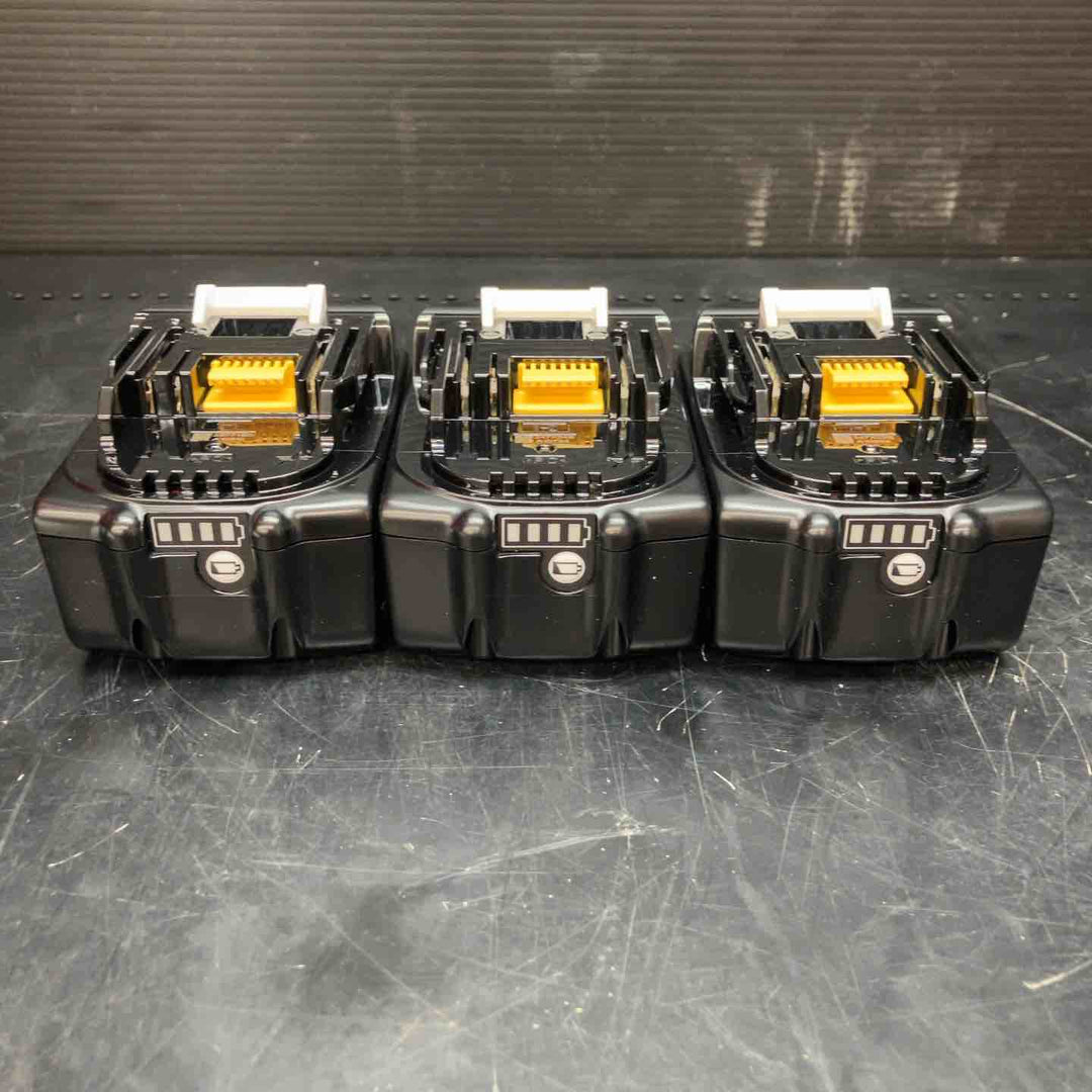 マキタ(makita) リチウムイオンバッテリー 18V/6.0Ah BL1860B 3個セット【川越店】