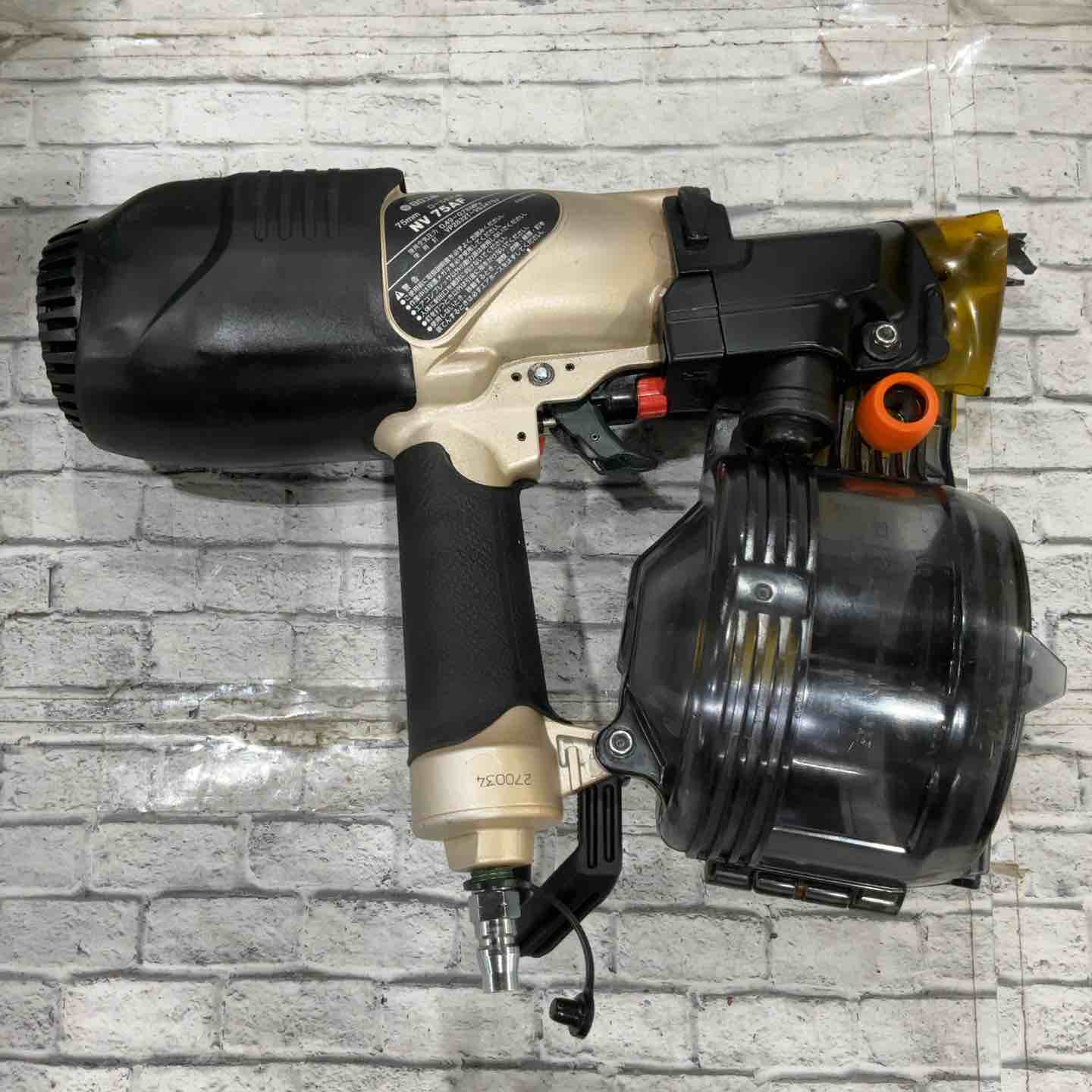 ☆ハイコーキ(HIKOKI ※旧:日立工機) 常圧エア釘打ち機 NV75AF