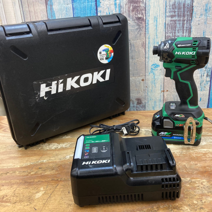 〇HiKOKI(ハイコーキ) 36V 充電式 インパクトドライバ WH36DC(XPSZ)【柏店】