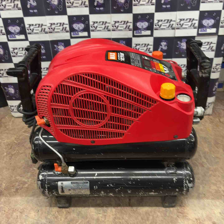 【中古品】マックス(MAX) エアコンプレッサー AK-HL1270E(27L)_レッド【所沢店】
