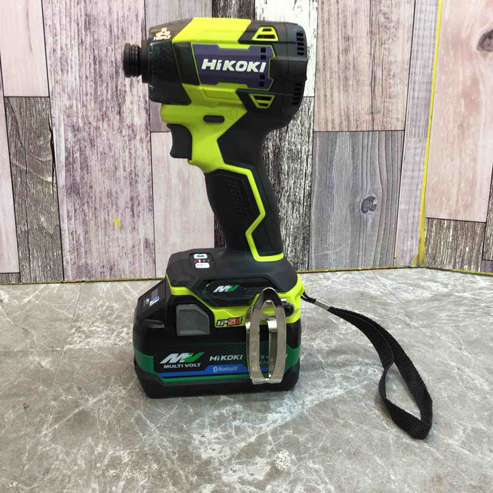 【中古品】★ハイコーキ HIKOKI 36V コードレスインパクトドライバ スパイダーイエロー WH36DD(2XHYSZ)【八潮店】