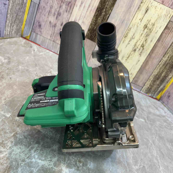 ★ハイコーキ(HIKOKI ※旧:日立工機) 125mm マルチボルト コードレス集じん丸のこ C3605DYC(XPSZ)【八潮店】
