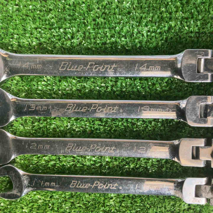Blue-point BOERMF 首振りラチェット9本セット 11mm～19mm【草加店】