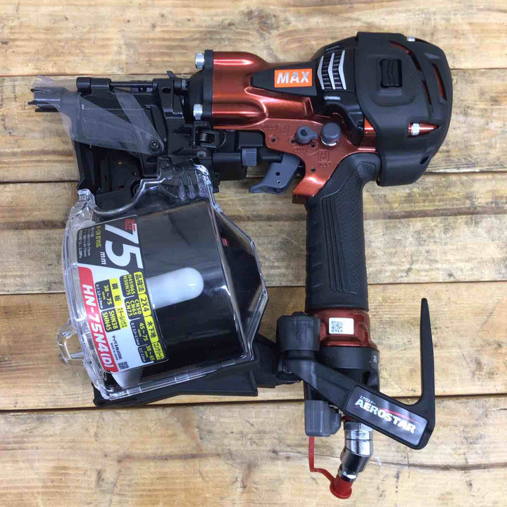 マックス(MAX) 高圧エア釘打ち機 HN-75N4(D)-R 【東大和店】