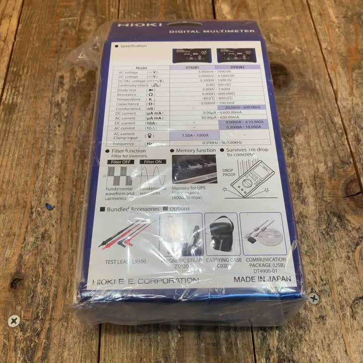 【未使用品】日置電機(HIOKI) デジタルマルチメーター DT4282【所沢店】