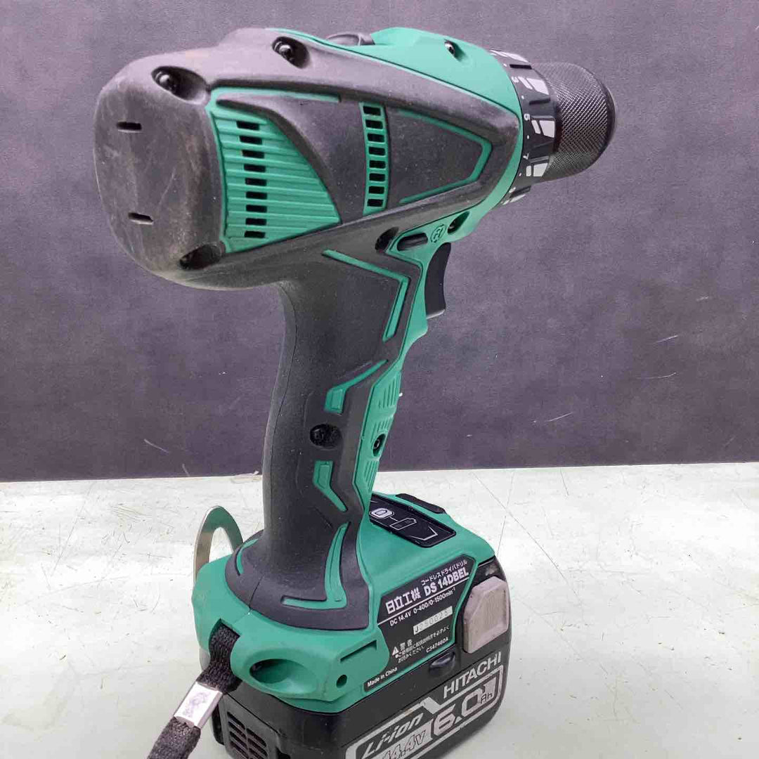 ★ハイコーキ(HIKOKI ※旧:日立工機) コードレスドリルドライバー DS14DBEL(2LLCK)【越谷店】