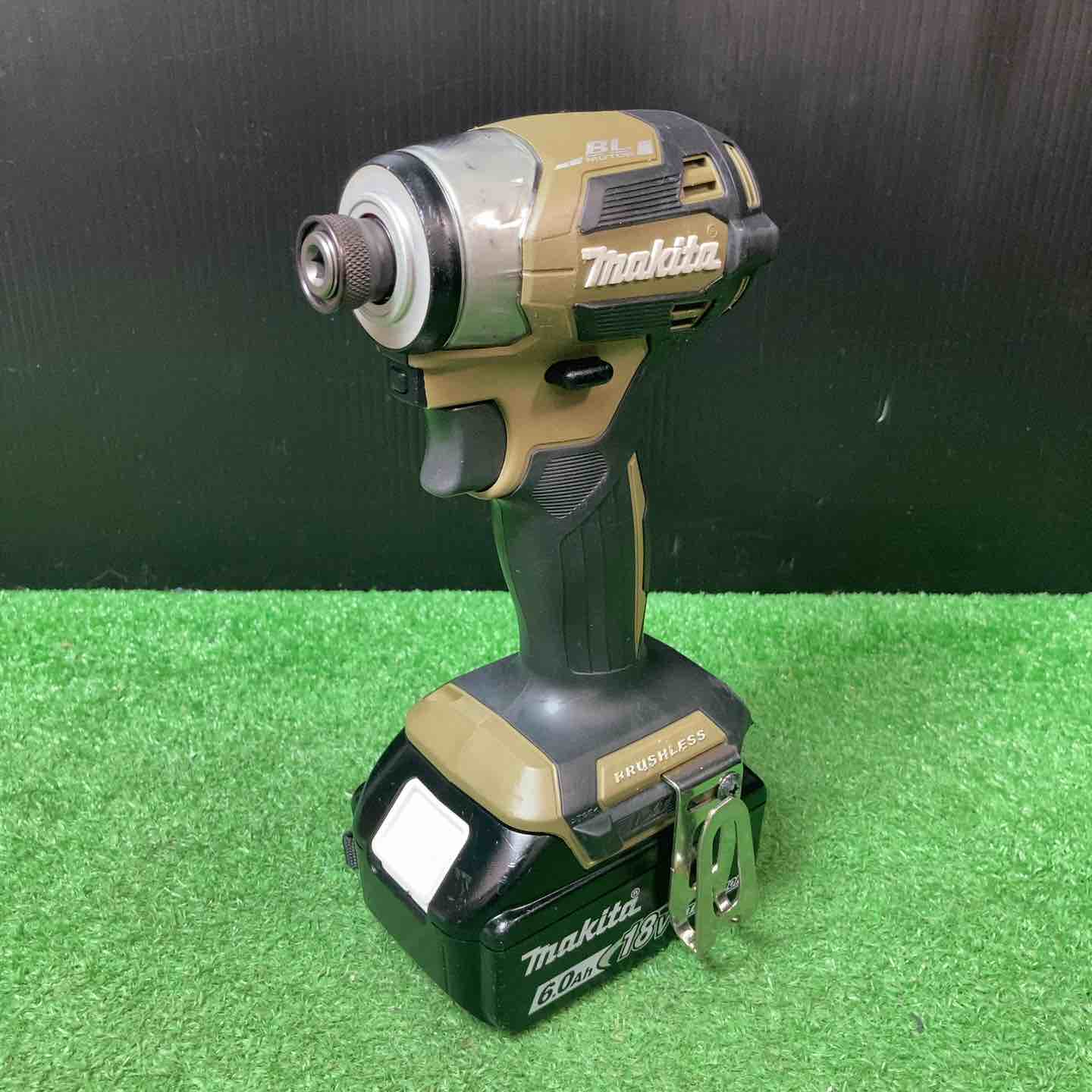 マキタ TD173DZB 充電式インパクトドライバー 本体のみ【野田愛宕店】【店頭取引限定】【中古美品】管理番号：ITJQ4OHNB7H6 マキタ（makita） 充電式インパクトドライバ 黒 TD173DZB+バッテリ