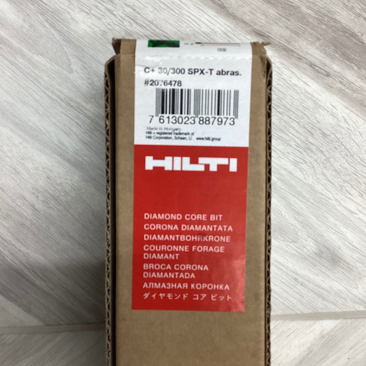 ○ヒルティ(HILTI) ダイヤモンドコアビット DD-C 30/300 SPX-T abras. 30mm 2076478【越谷店】