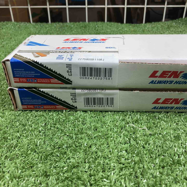 ◇レノックス(LENOX) バイメタルセーバーソーブレード 300mm 10/14山 (50枚) 22758OSB110R×2箱セット【川崎店】