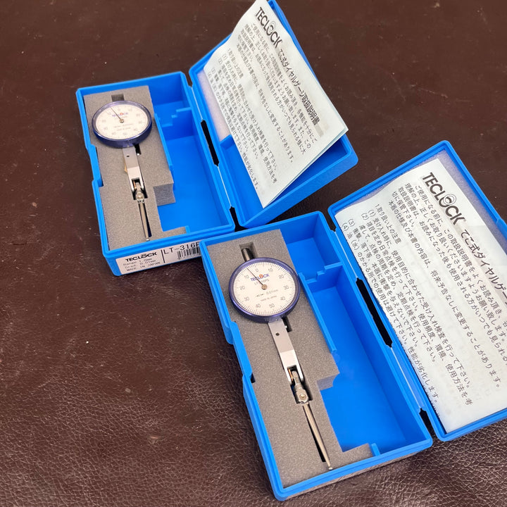 【未使用品(店頭展示品)】TECLOOK(テクロック) レバーテスト(てこ式ダイヤルゲージ) LT-316PS 2個セット【東大和店】