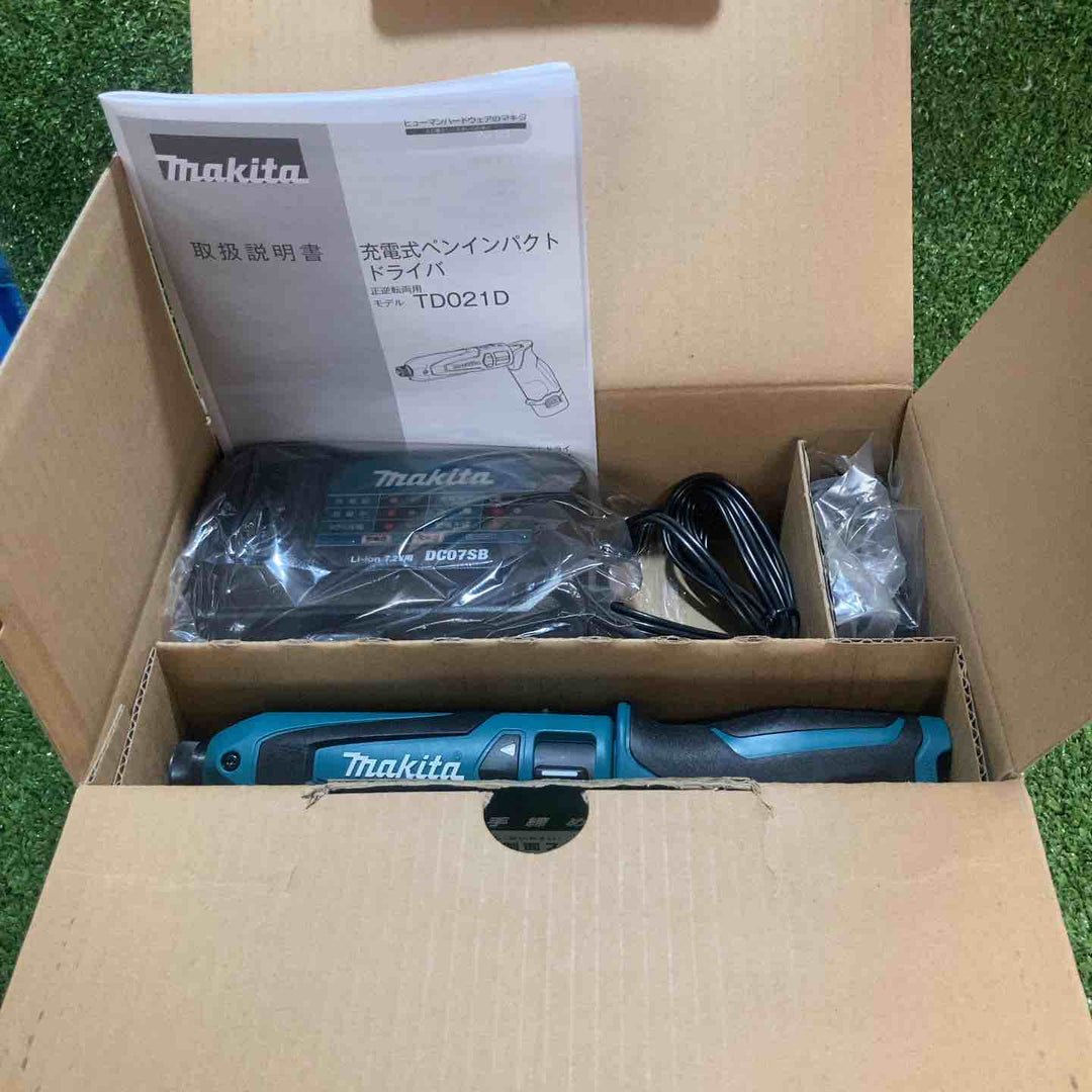 ☆マキタ(makita) コードレスペンインパクトドライバ TD021DSHSP【川崎店】