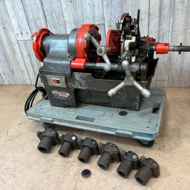 【中古品/店頭受取り限定】◇MCC ねじ切り ネジプロ50 ニップルアタッチメント6個付 ホース交換済【東大和店】