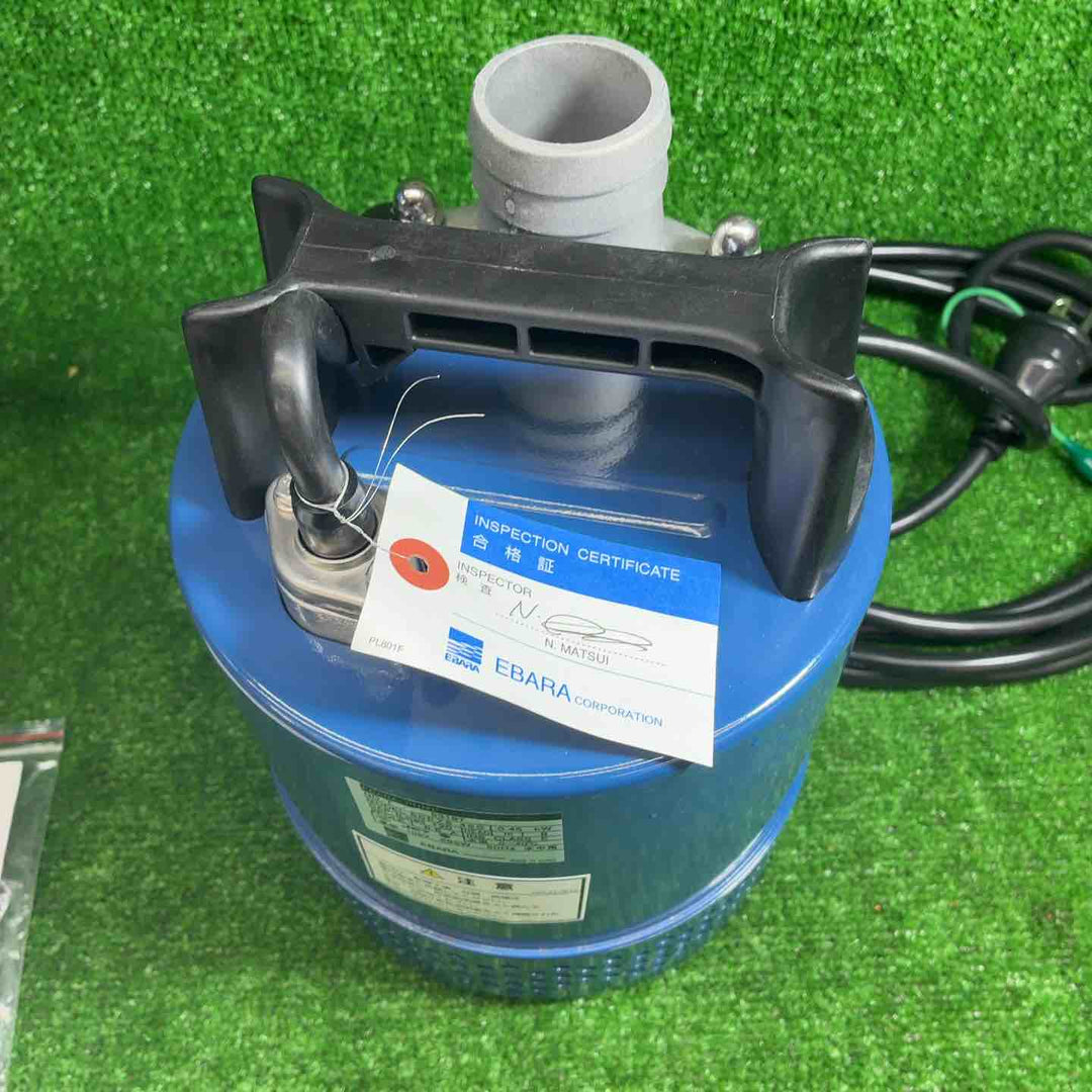 エバラポンプ(荏原製作所) 工事排水用水中ポンプ 50EZ5.45S 単相100V 50Hz 非自動型【藤沢店】