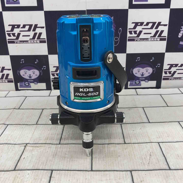 ◇ムラテックKDS リアルグリーンレーザー墨出し器 RGL-600 矩十字・横【所沢店】